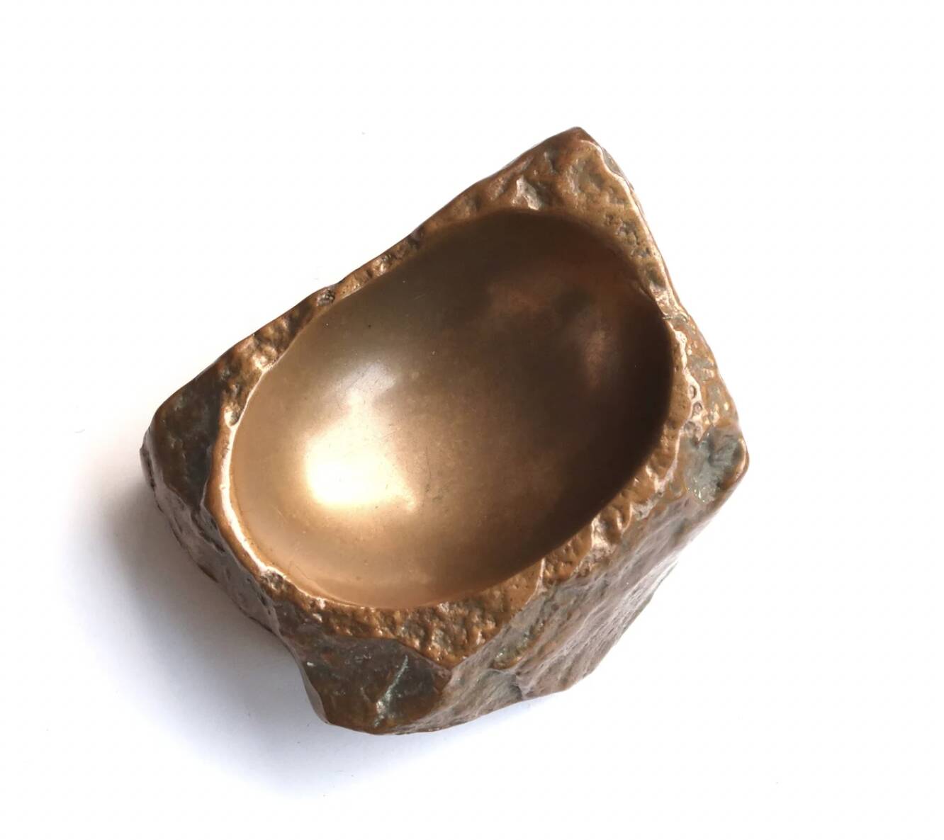 Vide poche en bronze de Monique Gerber, années 70