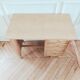 Renovated vintage Scandinavian desk, 1950s-60s.