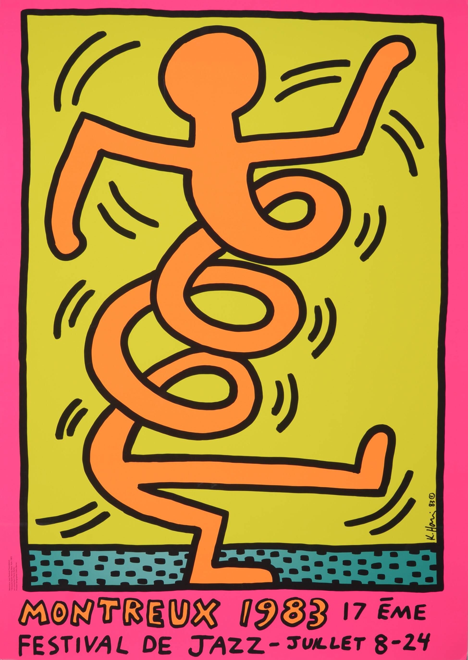 Affiche du festival Keith Haring