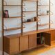 Modular wall storage system by Poul Cadovius for Cado, 1960s