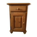 Solid English pine bedside