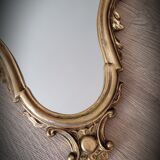 Golden lily mirror 46x27