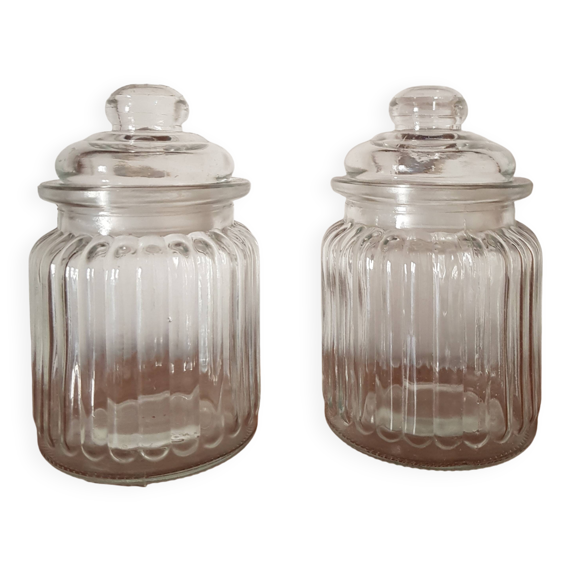 Set of 2 small vintage candy boxes