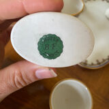 Limoges porcelain shell service