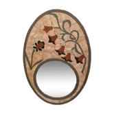 Vintage 70s mosaic mirror