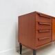 1960s vintage mid-century German teak sideboard by WK Möbel