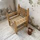 Fauteuil bois et corde Maroc