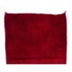 Solid Red Vintage Handmade Turkish Tulu Rug, 100% Wool