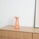 Orange vase, Italian design, 1960s, made in Italy