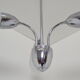 Mid-century Chandelier by Elektroinstala Decin,1970's.
