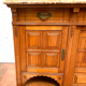Buffet vitrine de style Louis XVI en bois massif XIX siècle