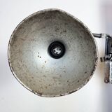 Grey Industrial Scissor Wall Lamp from Elektroinstala, 1960s