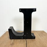 Vintage illuminated letter l , 1970s