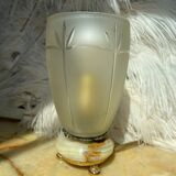 Upcycling table lamp inspired vintage