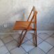 Chaise pliante en bois
