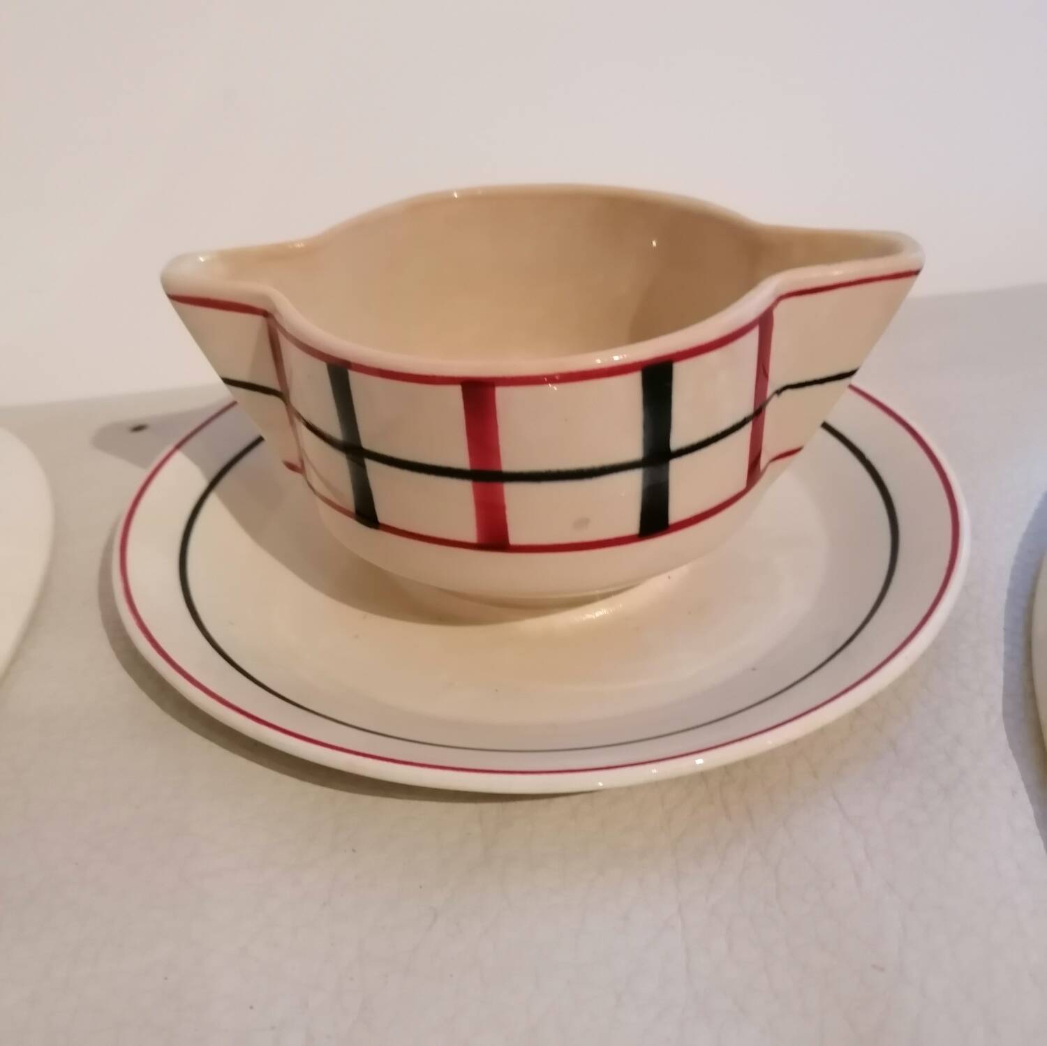 Old Basque tableware Saint Amand