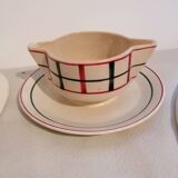 Old Basque tableware Saint Amand