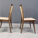 Mid century italian dining chairs, 1950s