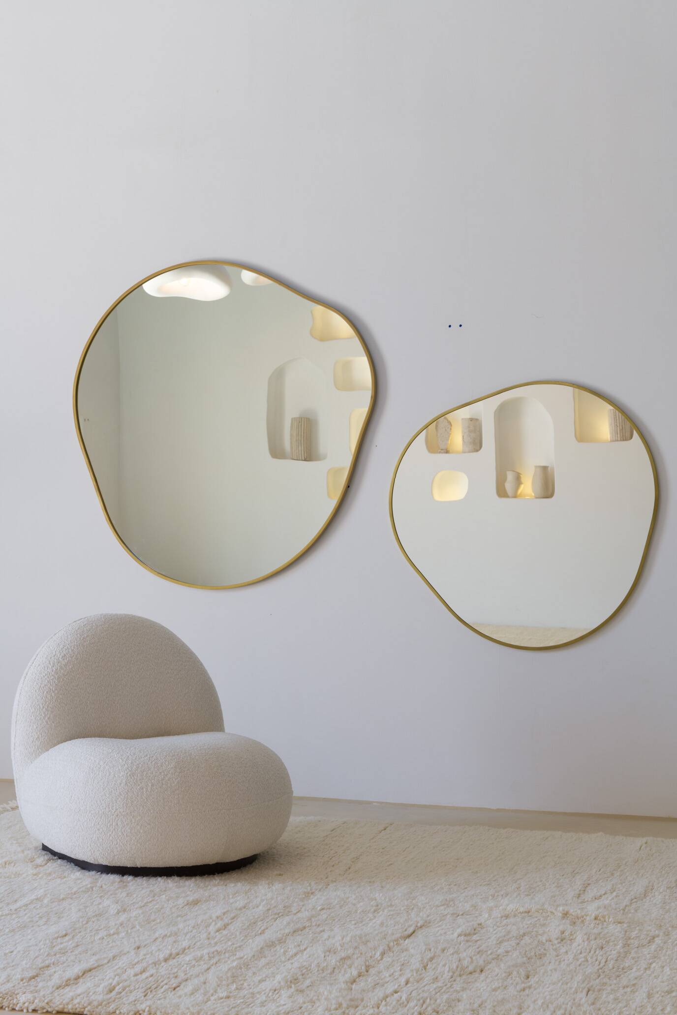 Bossa Nova Irregular Mirror Duo
