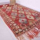 Vintage Moroccan Rug 179 x 305 cm - Berber Handmade Rug - Old Moroccan Rug