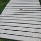 Wooden garden furniture