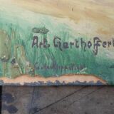 Oil on panel by Arthur Gerthoffert