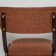 Mid-Century Modern Bumerang Chair, Orange Mix, Poland, 1960s