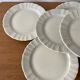 Set 8 assiettes dessert ivoire Bernardeau B&C