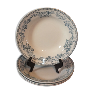 4 Guadeloupe plates dig in Iron Land - HBCM Creil - Montereau