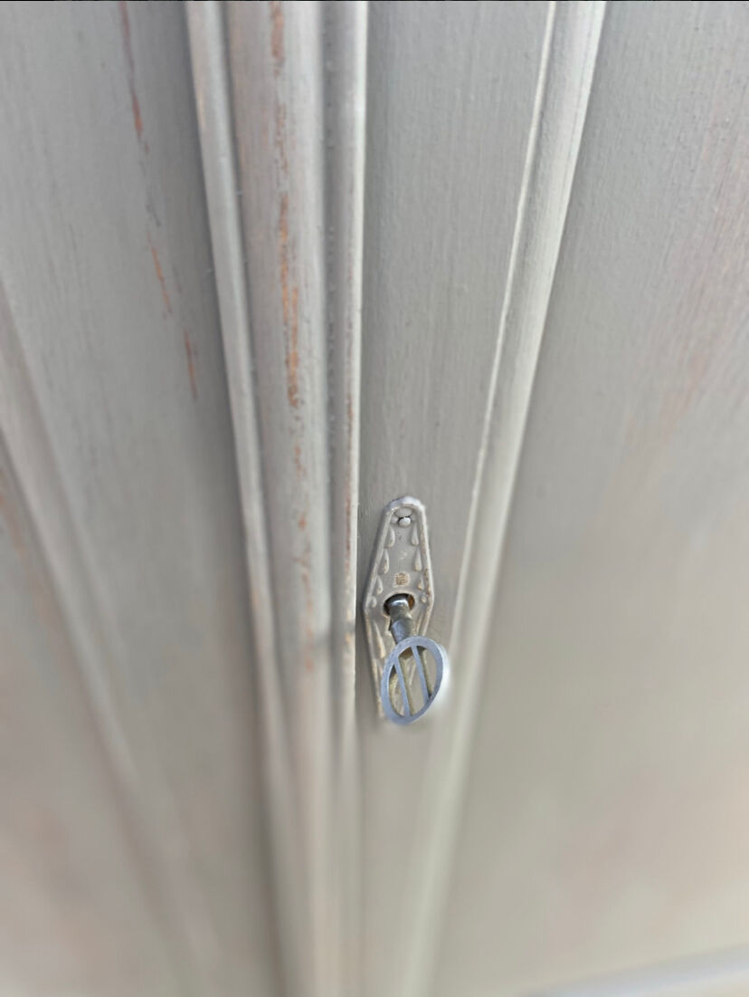 Old parisian wardrobe