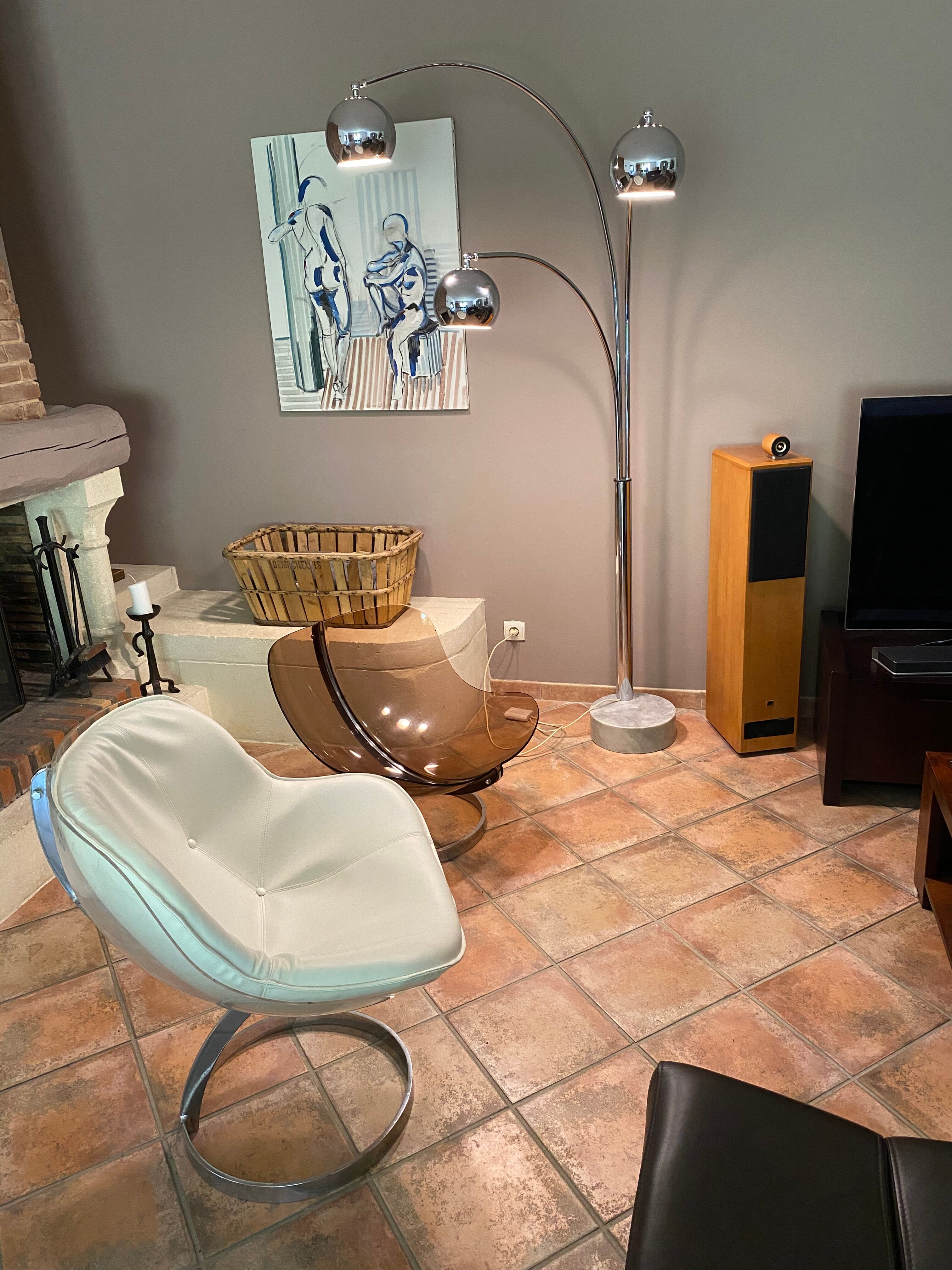 Floor lamp "Lily of the valley" by Goffredo Reggiani 1970