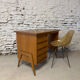 Child's desk 1950, vintage compass legs