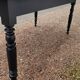 Louis Philippe style oval patinated bistro farm table - 1m90