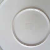 Large white multi-lobed pie or cake dish