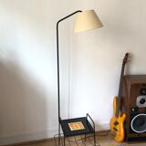 E-reader magazine holder vintage ceramic floor lamp