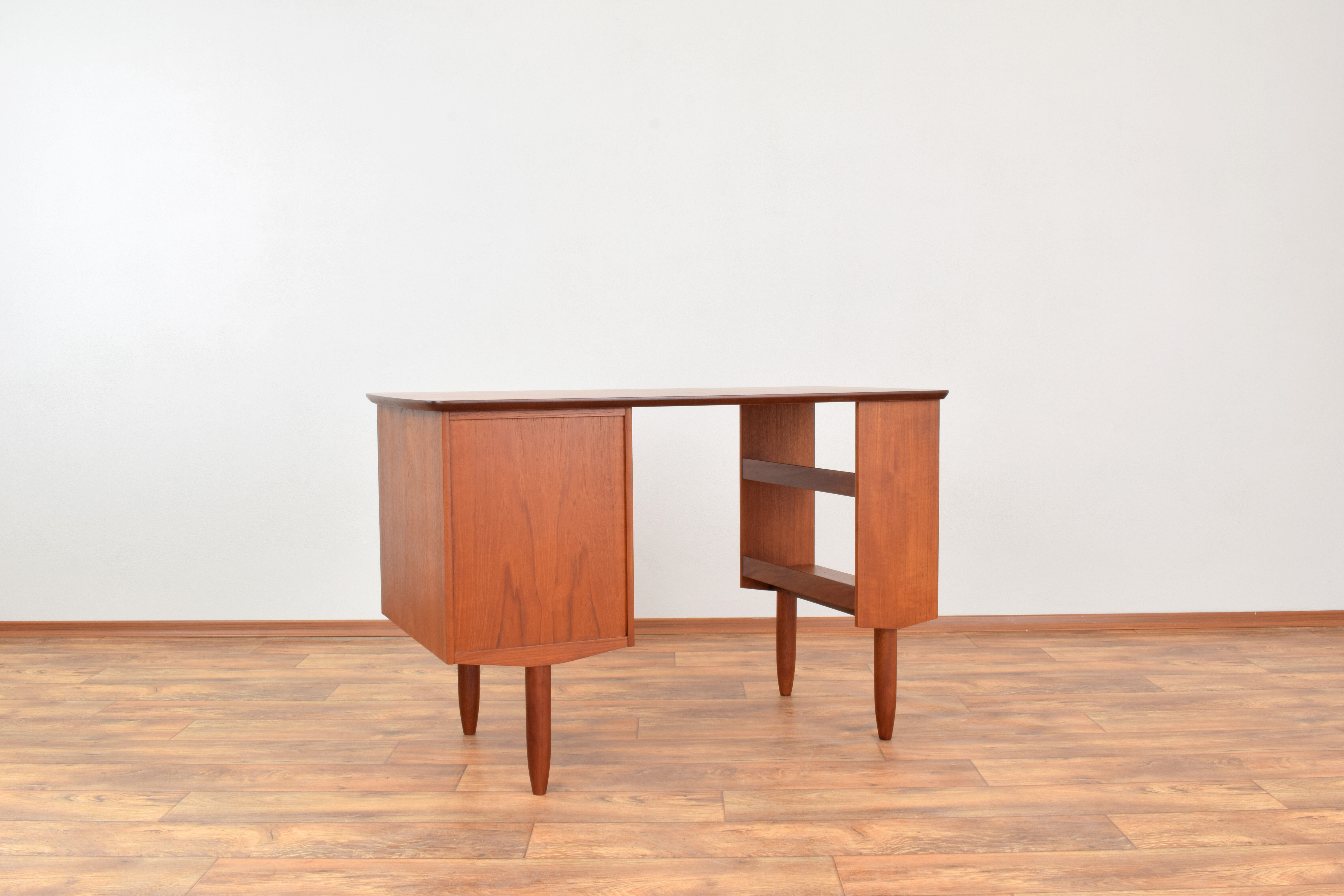 Mid-Century Danish Teak Desk, 1960s.