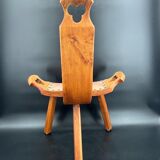 Small brutalist chair in very good condition