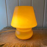 Opaline mushroom lamp