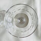 5 coupes à champagne en cristal