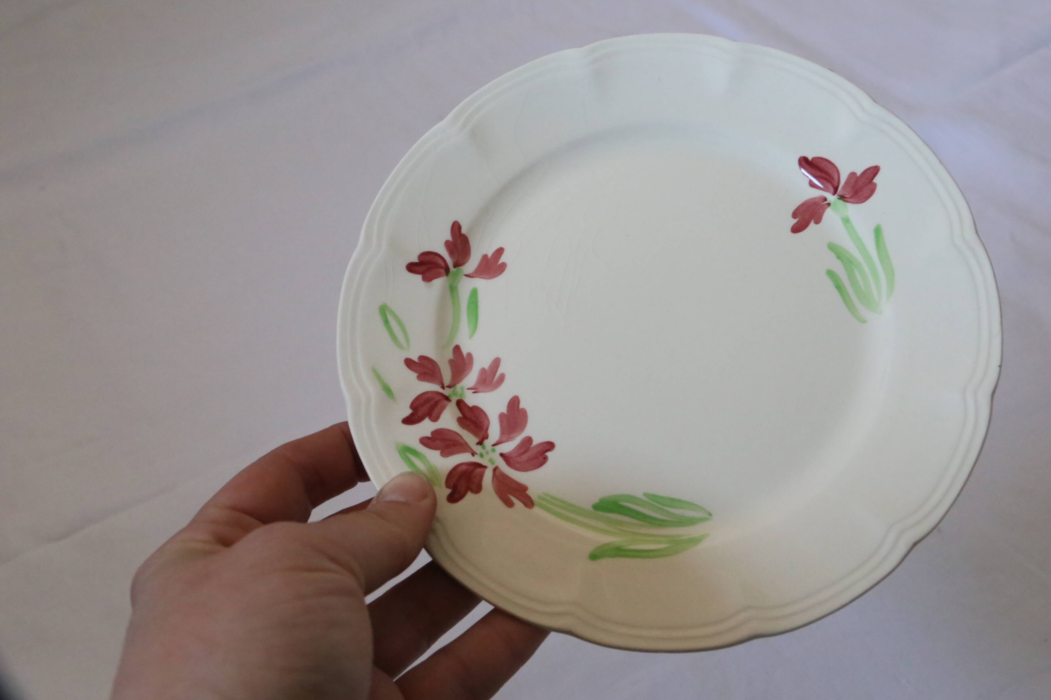 4 assiettes vintage Royal Art Pottery