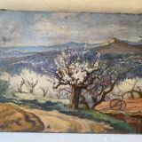 Tableau signé Luce Lefèvre