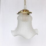 Vintage globe tulip walking lamp
