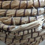 Burgundy basket