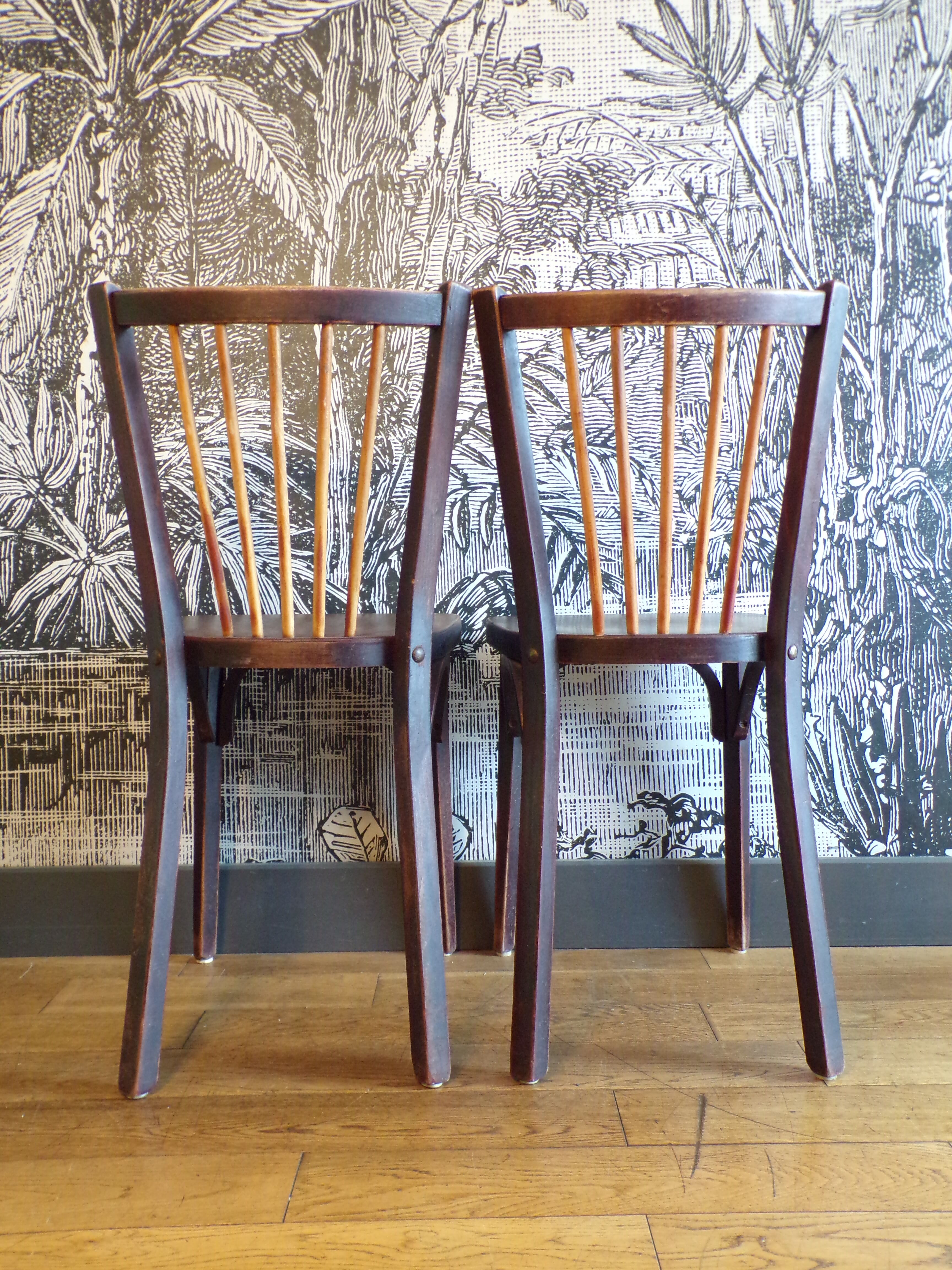 Pair of Baumann 153 chairs