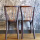 Paire de chaises Baumann 153