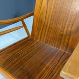 Paire de fauteuils de salon modernes du milieu du siècle, Tchécoslovaquie, années 1960