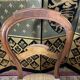 Suite of 8 Louis Philippe straw chairs