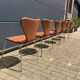 Fritz Hansen series 7 Vlinderstoelen in Cognac leather NIEUW!!