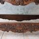 Provençal kneading trough in walnut from the 18th century.