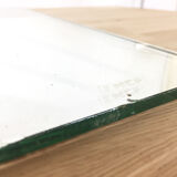 Triptych vintage SNCF wagon mirrors 1980